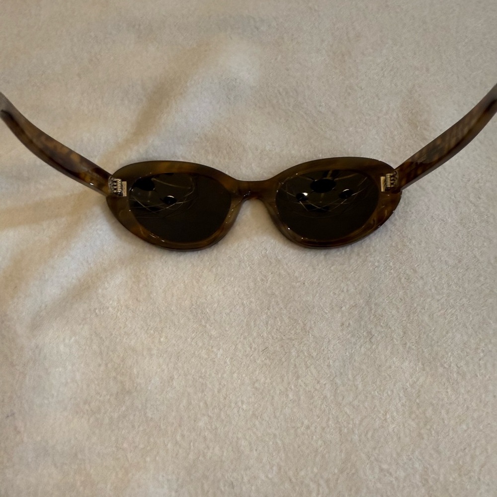 Celine Cat-Eye Tiger Print Sunglasses - Picture 3 of 16